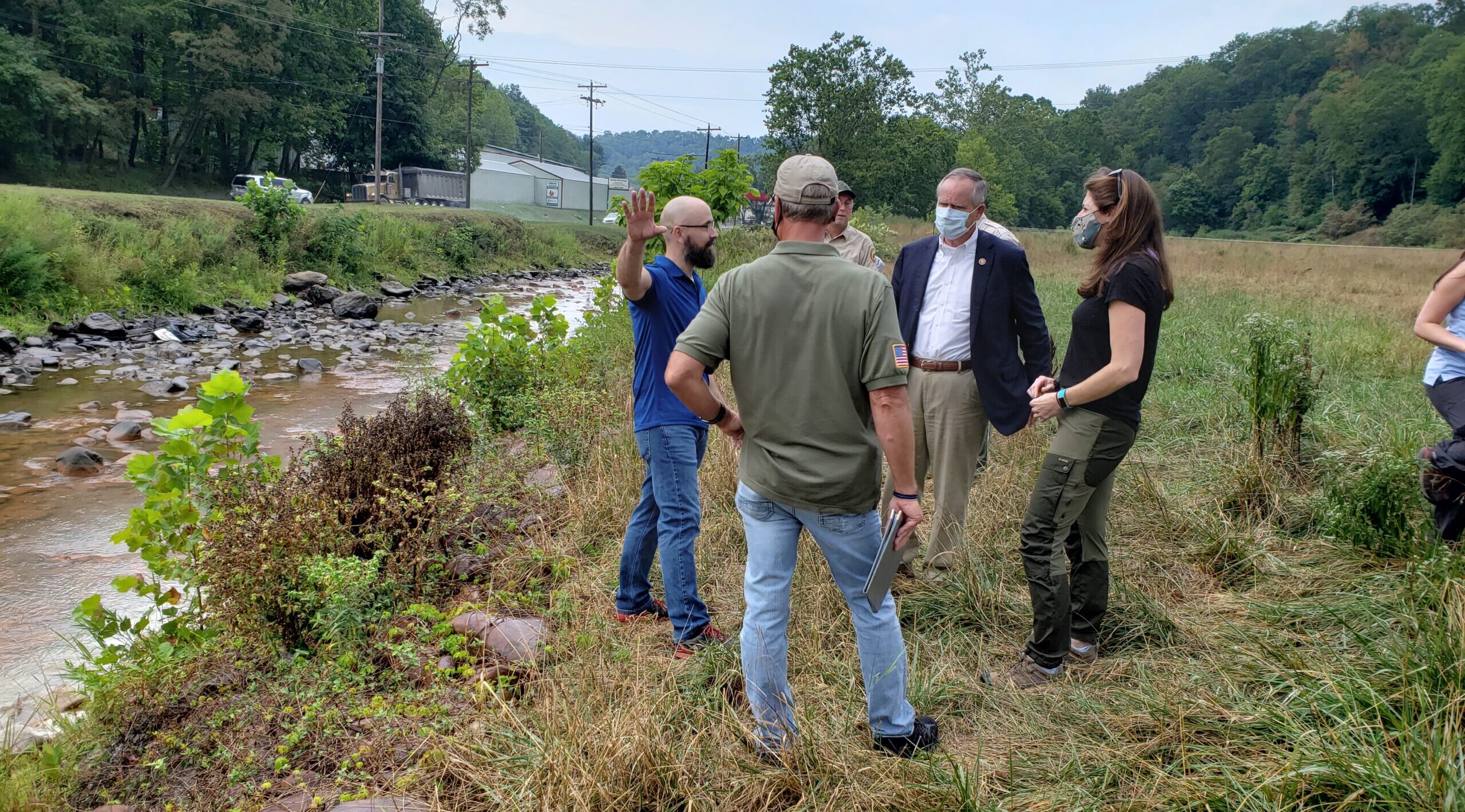 Rep. David McKinley talks clean energy, infrastructure during visit to Morgantown